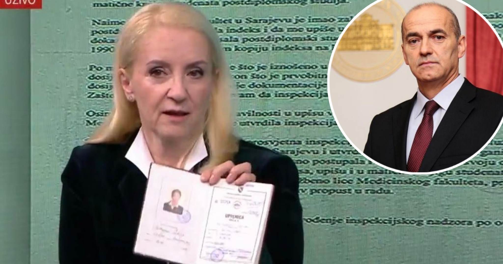 Škrijelj odlučno o Sebiji Izetbegović: Sve odluke Senata ostaju na snazi dok Sud ne kaže drugačije