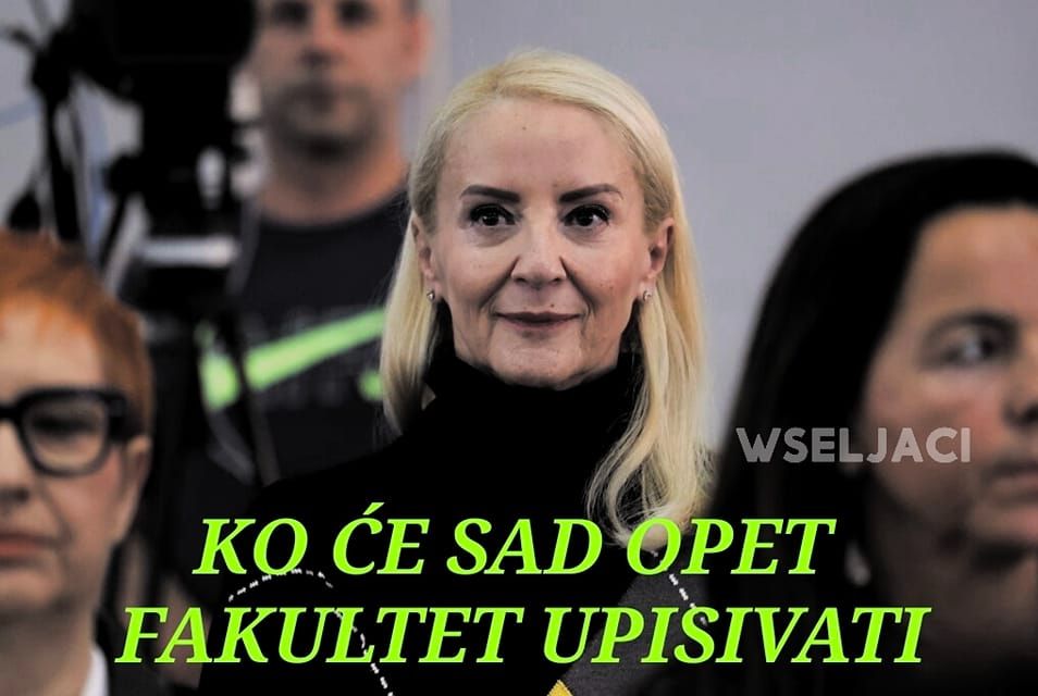 SEBIJA IZETBEGOVIĆ NA METI DRUŠTVENIH MREŽA! More šaljivih fotografija nakon poništavanja diplome: Seko gledaj to malo i sa vedrije strane... (FOTO)
