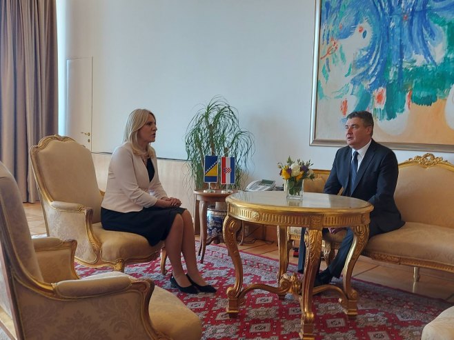 ŽELJKA CVIJANOVIĆ NAKON SASTANKA SA MILANOVIĆEM Dejtonski sporazum dovoljna zaštita za sve građane u BiH