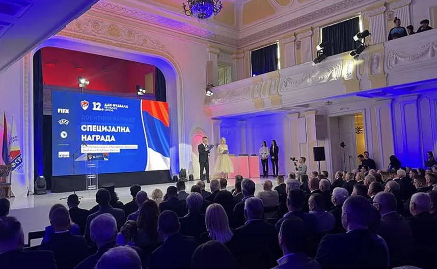 "DAN FUDBALA" U BANJALUCI Bojan Marković najbolji fudbaler Republike Srpske u 2022. godini