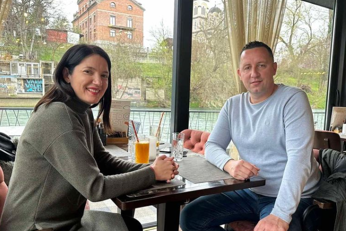 "SIGURNO ĆE NEŠTO BITI" Jelena Trivić i Saša Lazić dogovaraju saradnju (FOTO)