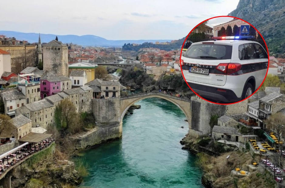 DRAMA U MOSTARU Nekoliko osoba sa fantomkama razlupali automobil i pretukli muškarca