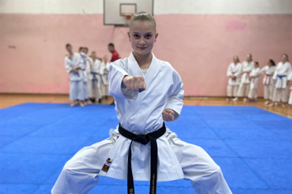 VIŠESTRUKI PRVAK Saška Ilić među najmlađim majstorima karatea