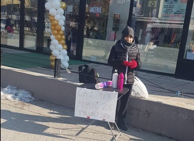 NAGRADA ZA HUMANOST Stipendija za dječaka koji je prodajom čaja skupljao novac za Tursku i Siriju