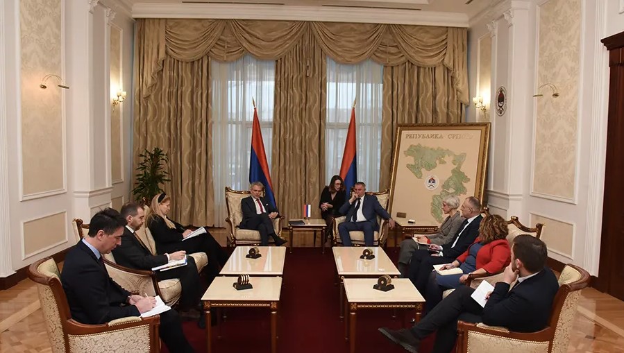 VIŠKOVIĆ I SATLER O PROJEKTIMA I EVROPSKOM PUTU Sastanci vlada FBiH i RS, kada se konstituše vlast u drugom entitetu