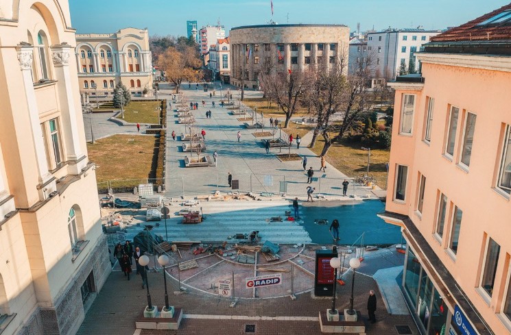 Obustava saobraćaja u centru Banjaluke do 23. marta zbog izgradnje pješačke platforme