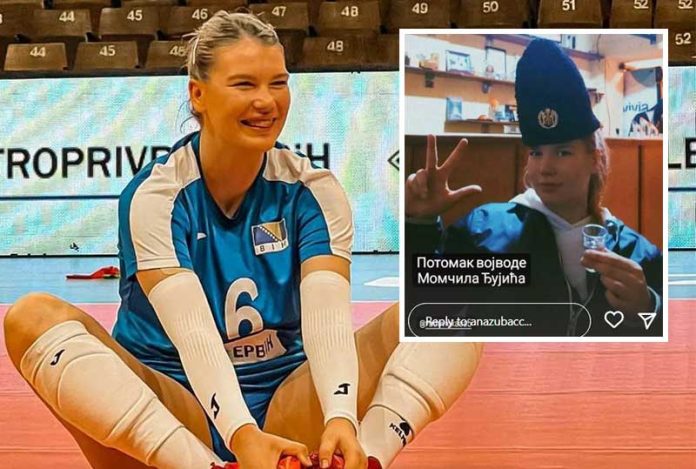 ĆIRILICA, ŠUBARA I TRI PRSTA BOLE FEDERALNE MEDIJE Odbojkašica reprezentacije BiH na udaru zbog objave na društvenim mrežama
