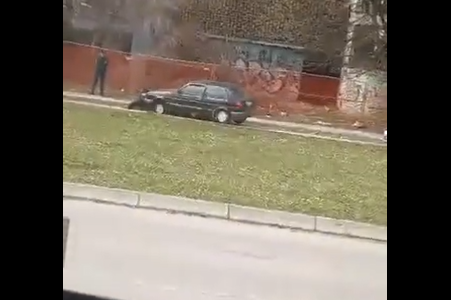 FILMSKA POTJERA U SARAJEVU Muškarac uhapšen nakon što je ukrao "golf", presrela ga policija