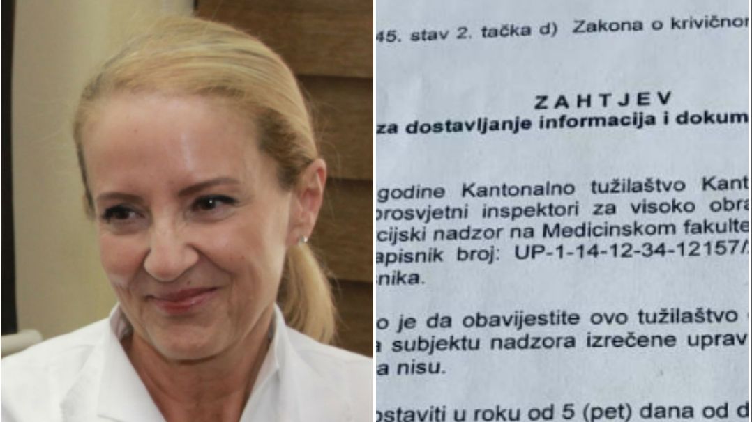 TUŽILAŠTVO ČEŠLJALO DOKUMENTACIJU Evo šta traži od kantonalne inspekcije o "školovanju" Sebije Izetbegović