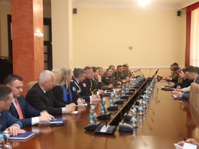 Prijem u Palati Republike za polaznike Visokih studija bezbjednosti i odbrane Srbije