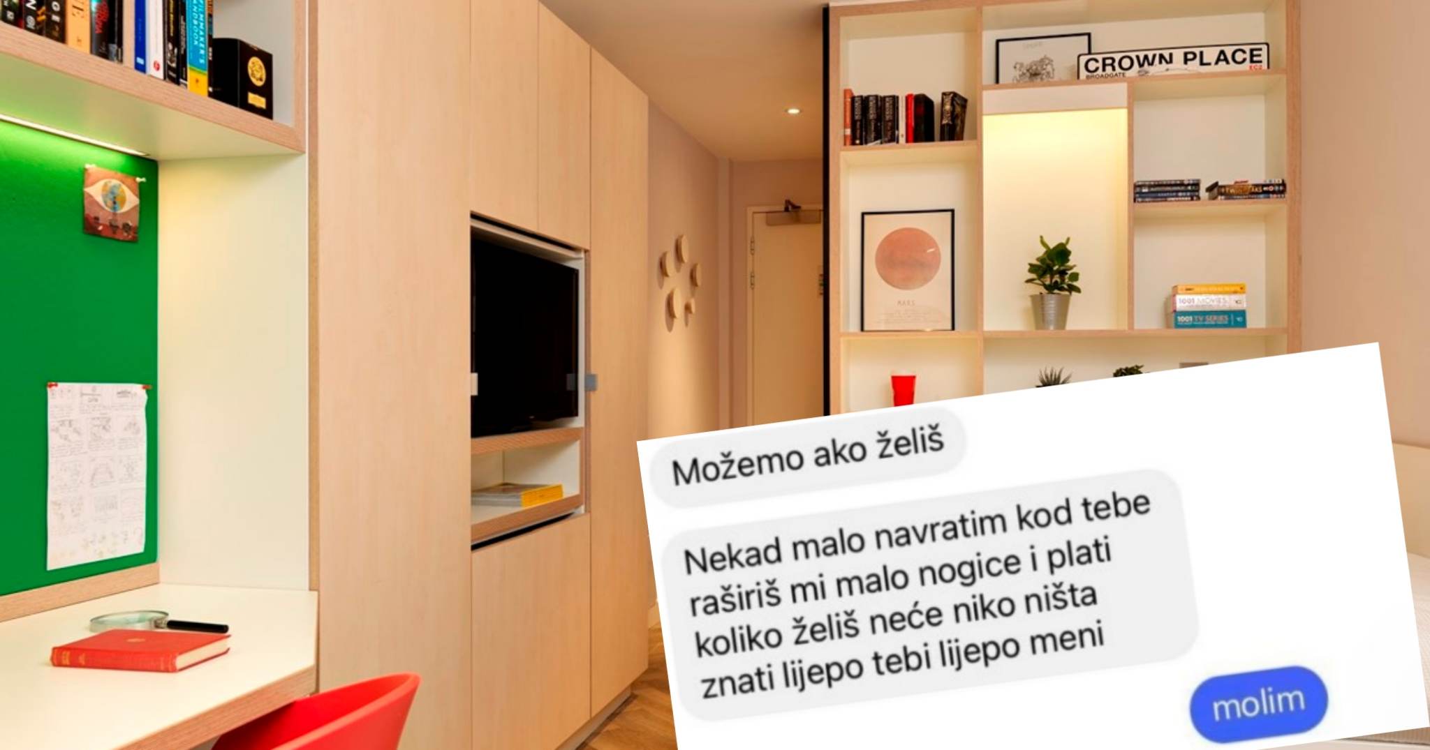 "MALO RAŠIRIŠ NOGICE..." Skandalozno: Mostarac tražio od studentkinje seksualne usluge kako bi joj snizio stanarinu (FOTO)