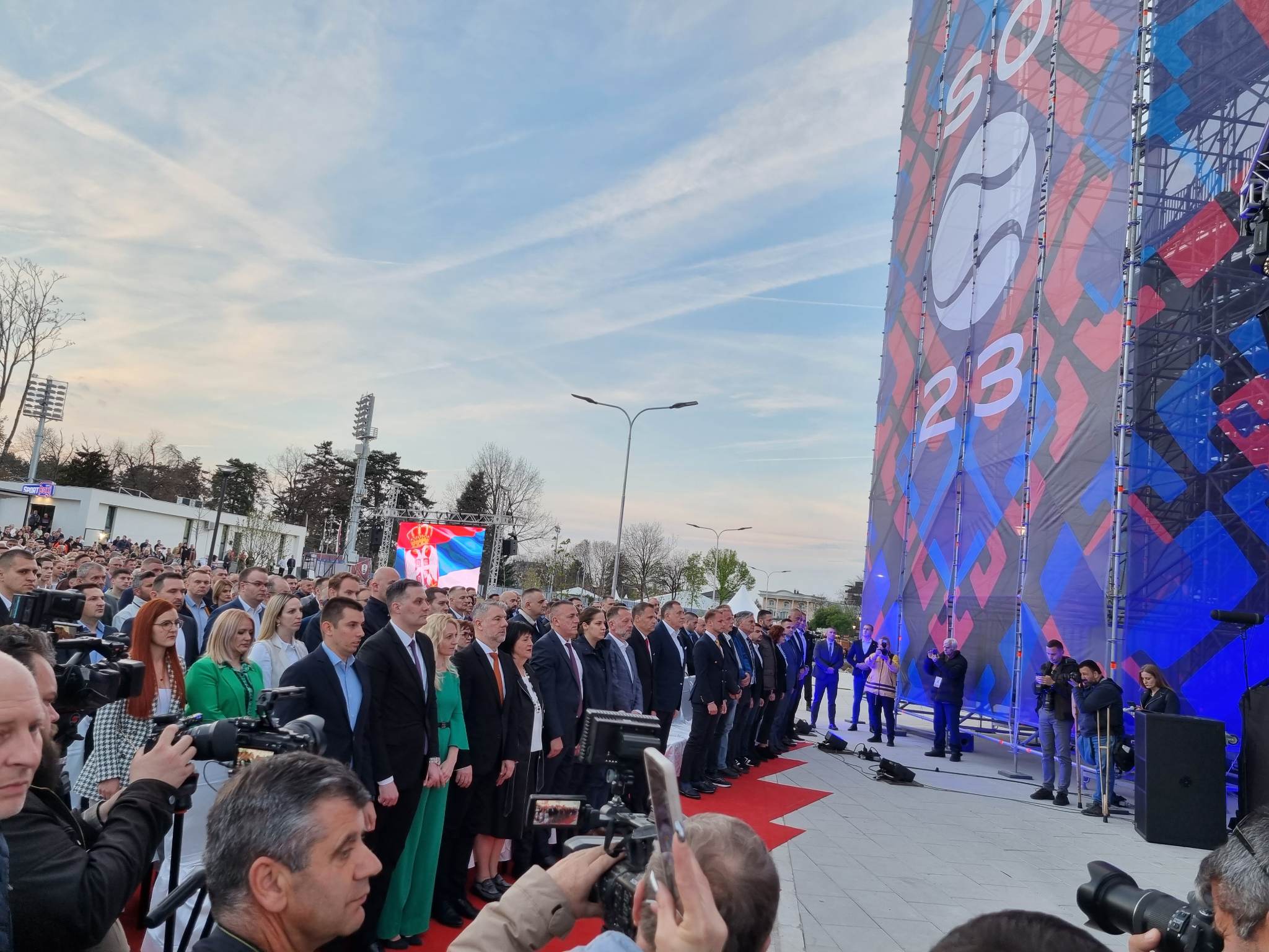 Svečano otvoren teniski kompleks za turnir "Srpska open 2023“ (FOTO/VIDEO)