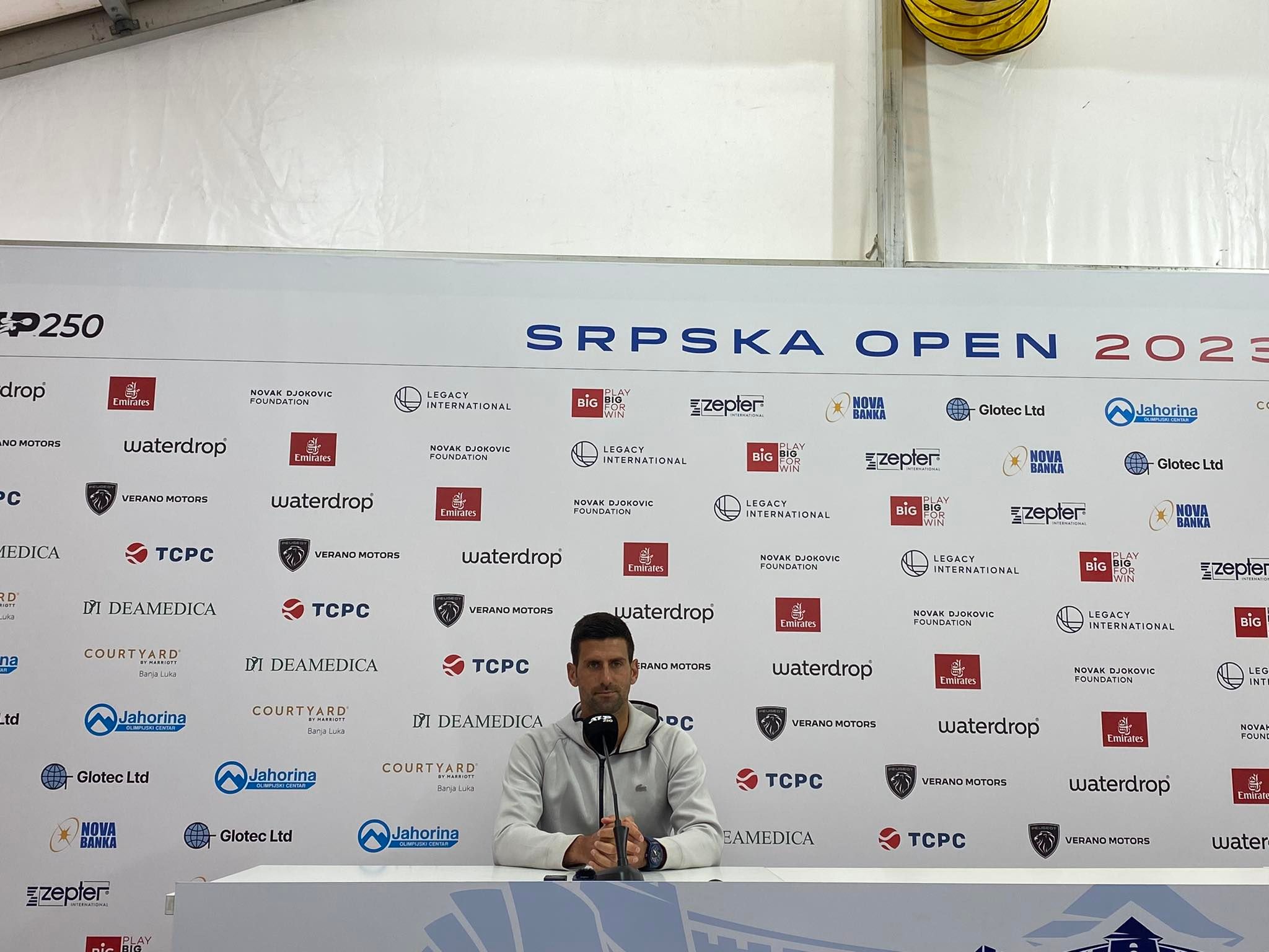 Đoković otkrio ko mu je konkurencija na Srpska openu, pa se dotakao i povrede