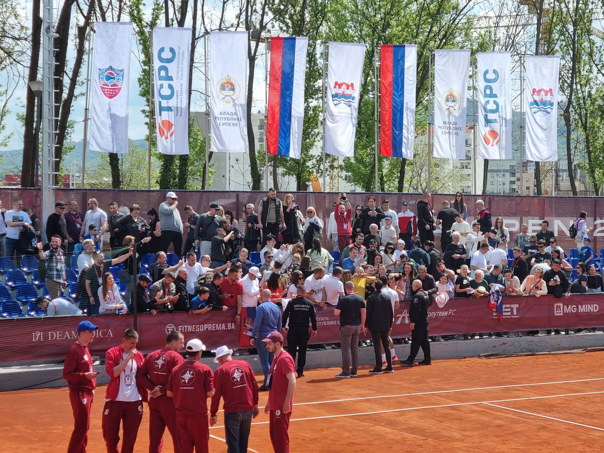 "NOLE MAJSTORE" Novak groznica opet trese Srpska open, mališani "odlepili" (FOTO/VIDEO)