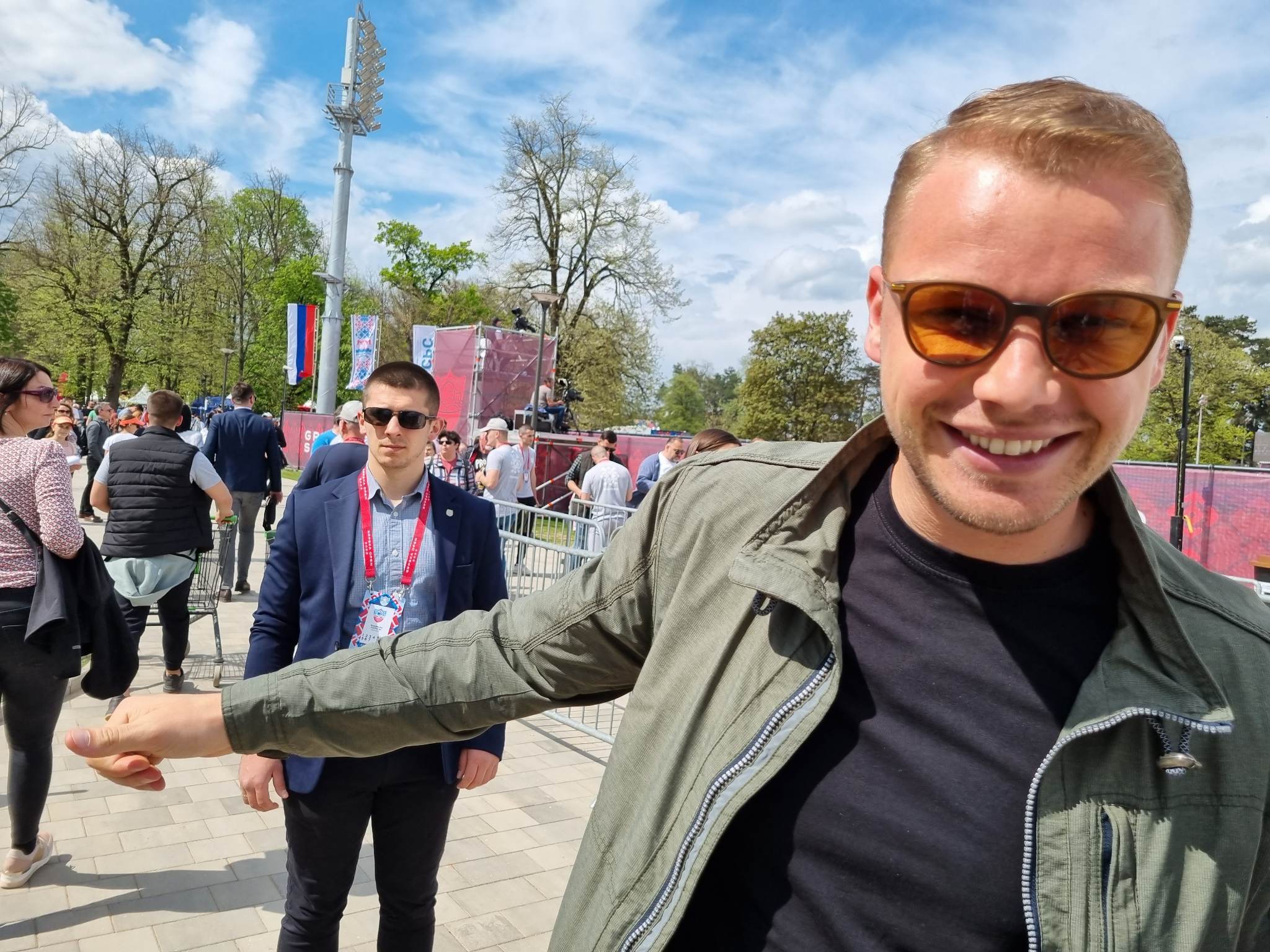 Draško Stanivuković došao da bodri Đokovića, svi se pitaju gdje mu je djevojka (FOTO)