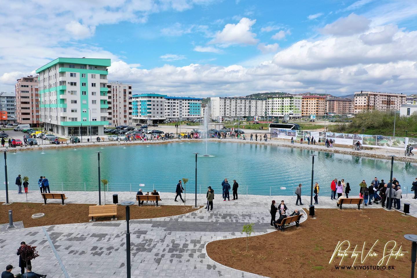 U IZGRADNJU ULOŽENO 620.000 KM Svečano otvoreno vještačko jezero u Istočnom Novom Sarajevu (FOTO)