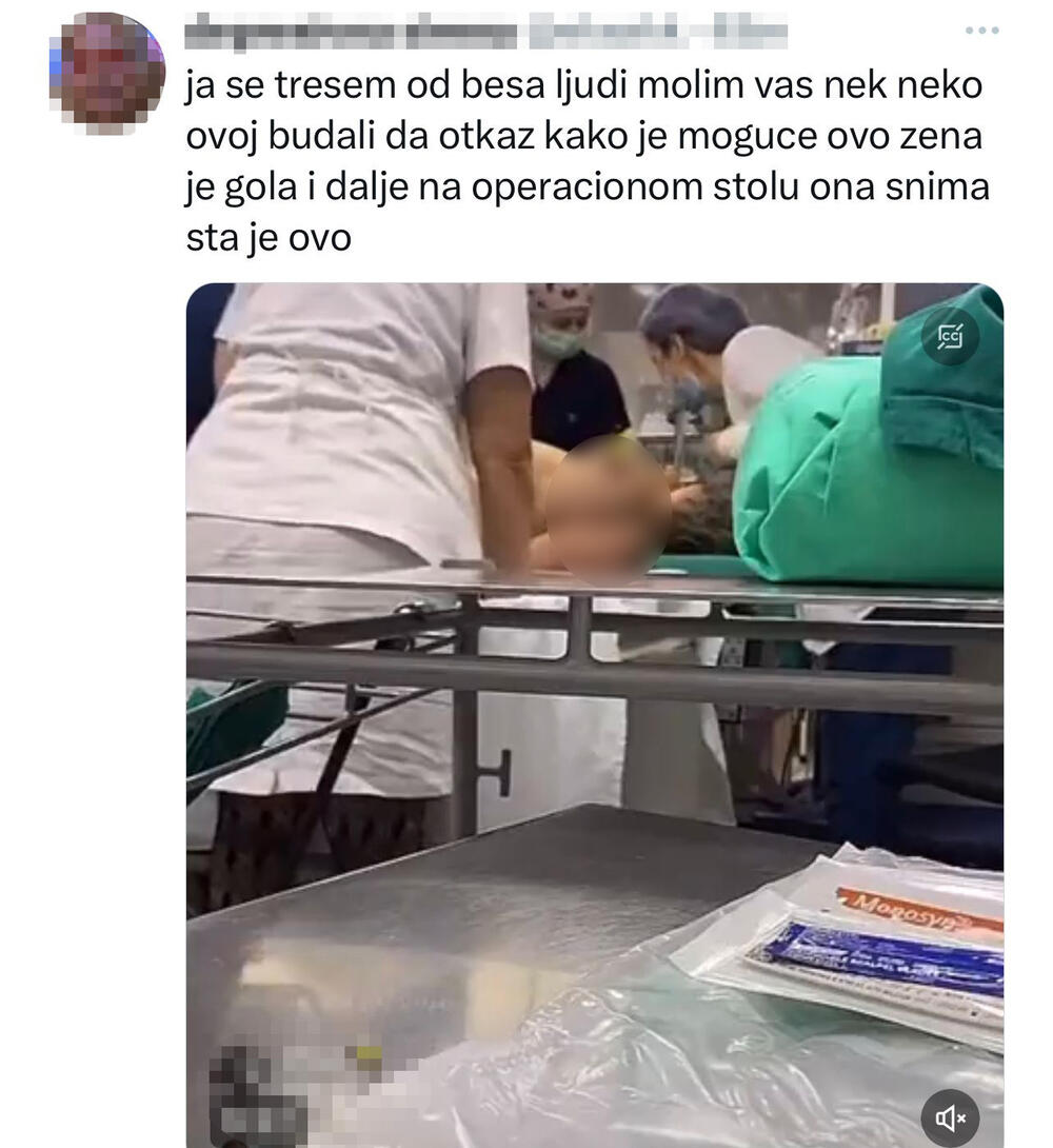 OGLASIO SE NARODNI FRONT! Instrumentarka momentalno suspendovana, uprava zgrožena i najstrože osuđuje postupak medicinske sestre