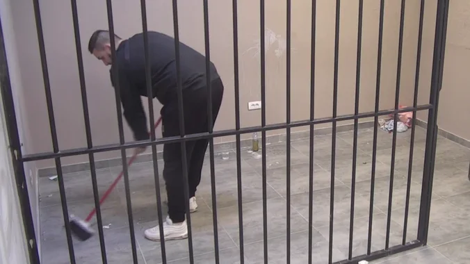 Zola potezom dokazao da Marija nije u pravu: Latio se metle, pa izglancao zatvor (VIDEO)