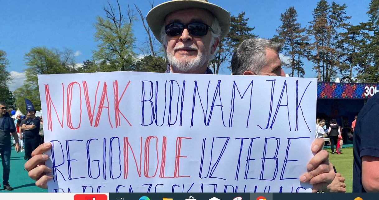 BORIS NE ODUSTAJE NI NAKON NOLETOVOG PORAZA Došao iz Brisela, vjenčan je za Vrbas, a navijaće za Lajovića iz posebnog razloga!