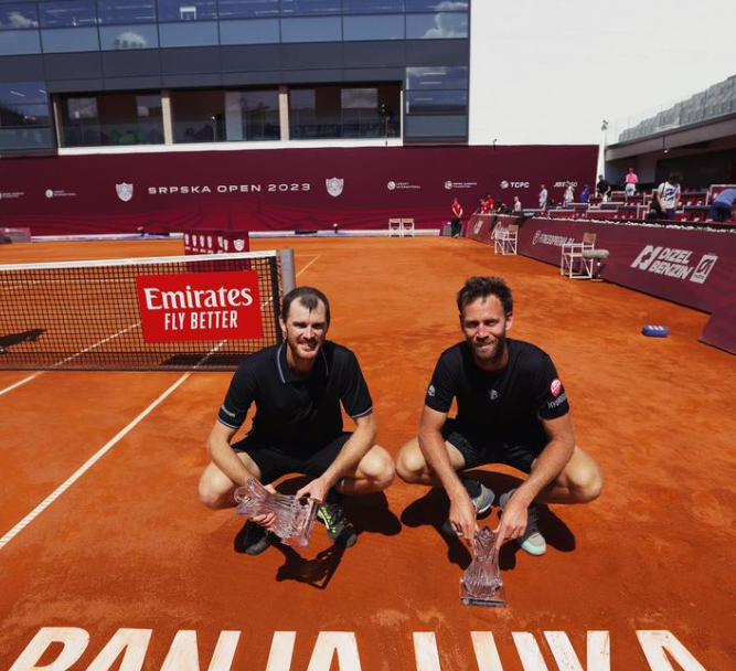 PRVI NOSIOCI POKORILI TURNIR U BANJALUCI Mari i Venus osvojili Srpska open u dublovima