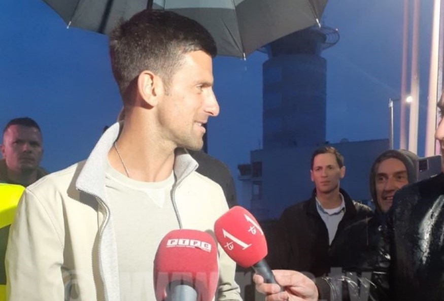 Najbolji teniser svih vremena Novak Đoković stigao u Banjaluku (VIDEO)