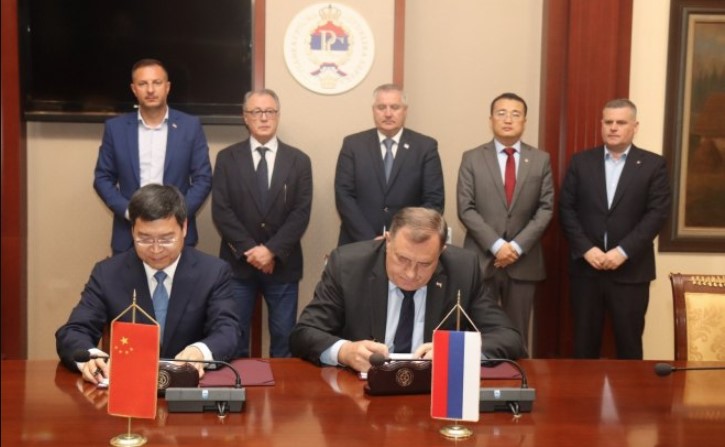 Dodik i kineska korporacija CRBC potpisali memorandum o saradnji na izgradnji auto-puta