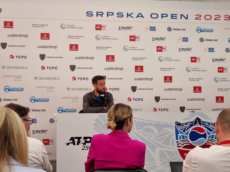 DŽUMHUR TENISER POHVALIO PUBLIKU Banjaluka je položila ispit iz podrške i teniske kulture