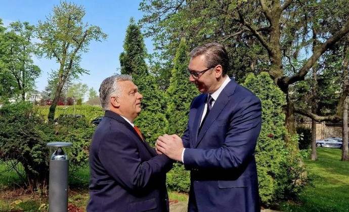 Vučić se sastao sa Orbanom