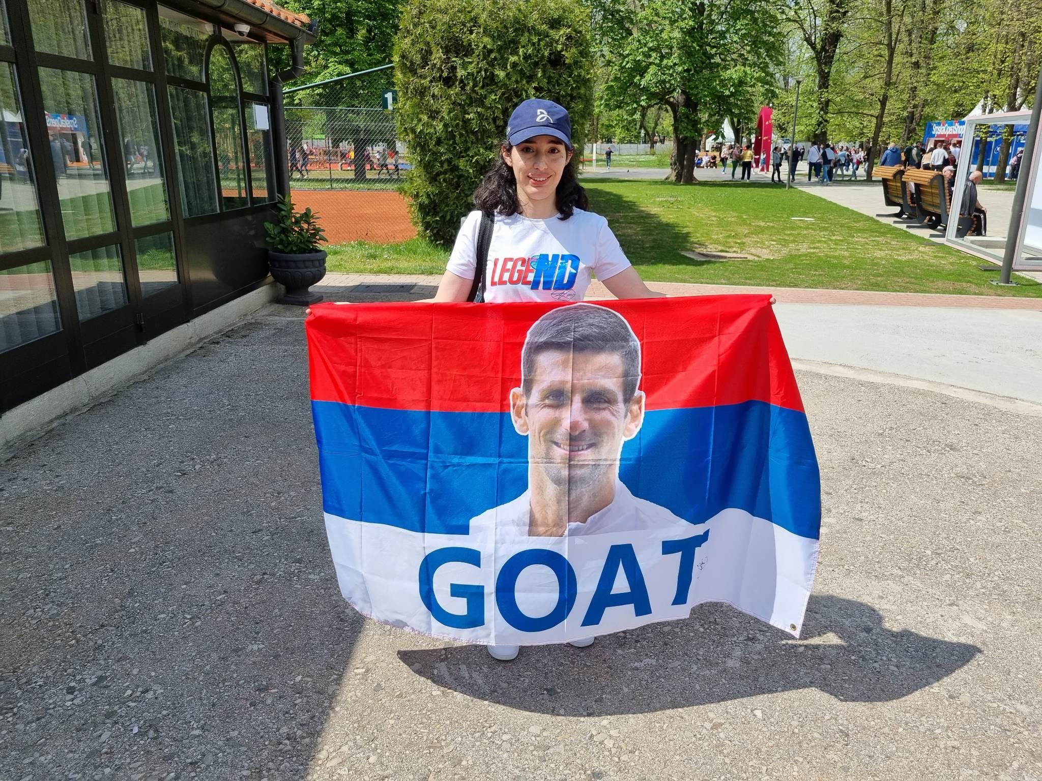 ARGENTINKA ODUŠEVLJENA BANJALUKOM I TURNIROM "SRPSKA OPEN" Neizmjerna ljubav prema Novaku dovela je u grad na Vrbasu (FOTO)