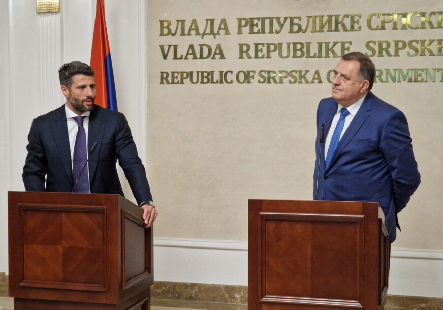 "SRPSKA PONOSNA NA SNAGU BEOGRADA I SRBIJE" Dodik se sastao sa Aleksandrom Šapićem