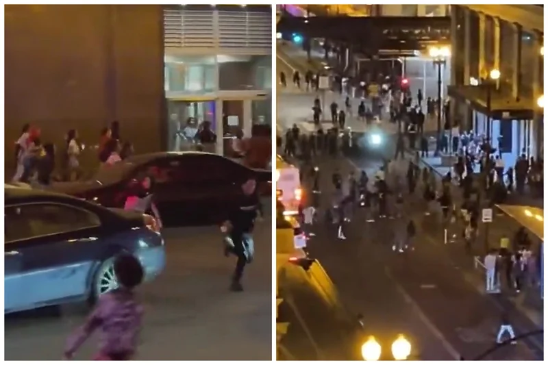 Tinejdžeri "preuzeli" ulice Chicaga, razbijaju prozore i tuku turiste (VIDEO)
