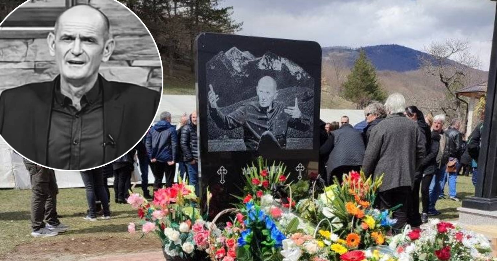 KRAJINA NE ZABORAVLJA SVOJE SINOVE Održan pomen velikom Lazi Pajčinu u rodnom Gubinu: Godinu dana od smrti pjevača i tekstopisca (FOTO)