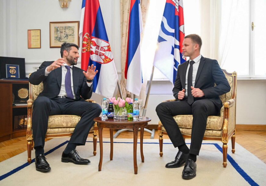 PRVA ZVANIČNA POSJETA GRADONAČELNIKA BEOGRADA Susret Stanivukovića i Šapića u Banjaluci