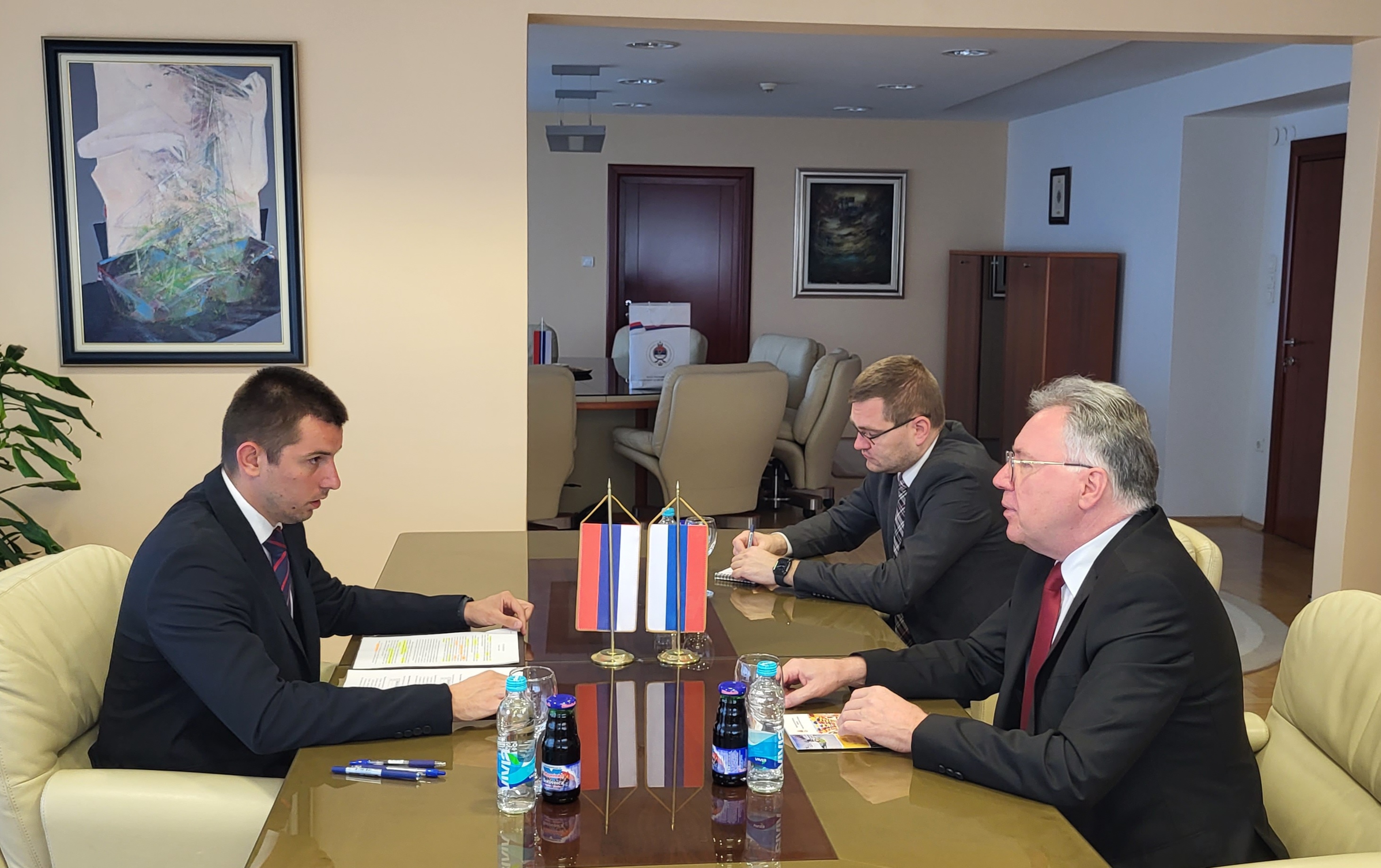 Šulić sa Kalabuhovom: Rusija značajan partner Srpskoj u sektoru trgovine (FOTO/VIDEO)