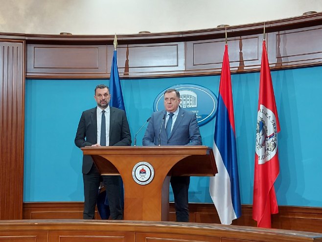 Dodik nakon sastanka sa Konakovićem: Usaglasiti zakon o spoljnim poslovima