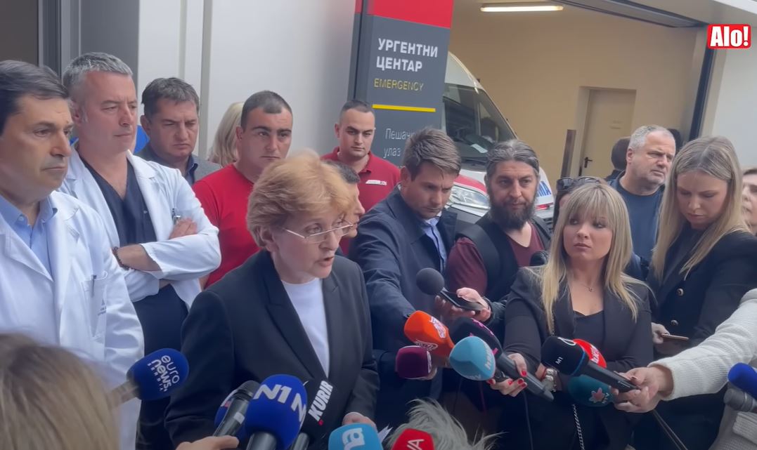"I DALJE KRITIČNO 2 DJEVOJKE, VITALNO UGROŽENA I JEDNA DJEVOJČICA" Danica Grujičić o stanju povrijeđenih u masakrima u Srbiji