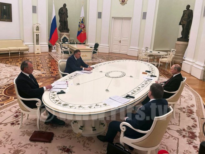 DODIK SE SASTAO SA PUTINOM: Rusija zahvalna Srpskoj na prijateljskom stavu (VIDEO)