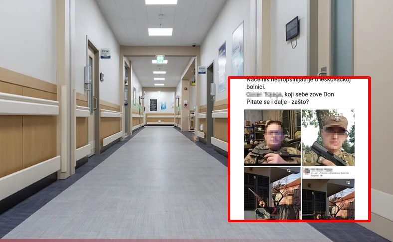 HITNO PREDUZETI MJERE Načelnik psihijatrije pozirao naoružan, reagovao ministar (FOTO)