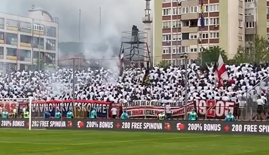 PONOVO BOJKOT Navijači Zrinjskog okrenuli leđa na himnu BiH (VIDEO)
