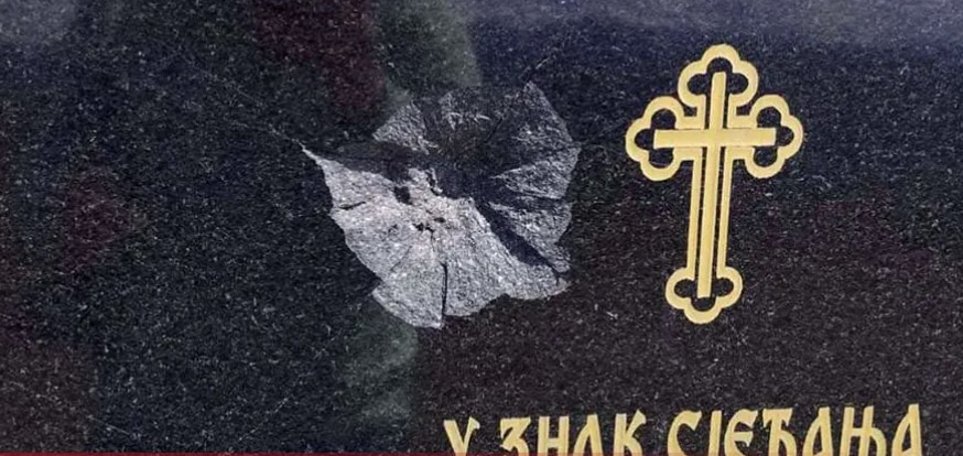 Vandalizam kod Kladnja: Peti put oskrnavljena spomen-ploča