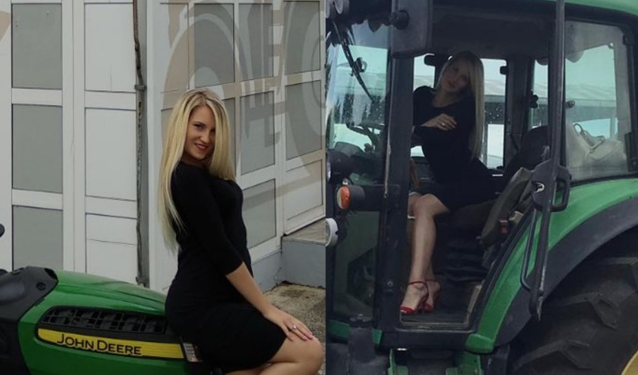 KO KAŽE DA TRAKTOR NIJE ZA CURE? Vedrana Poletar - djevojka koja obrađuje njive (FOTO)