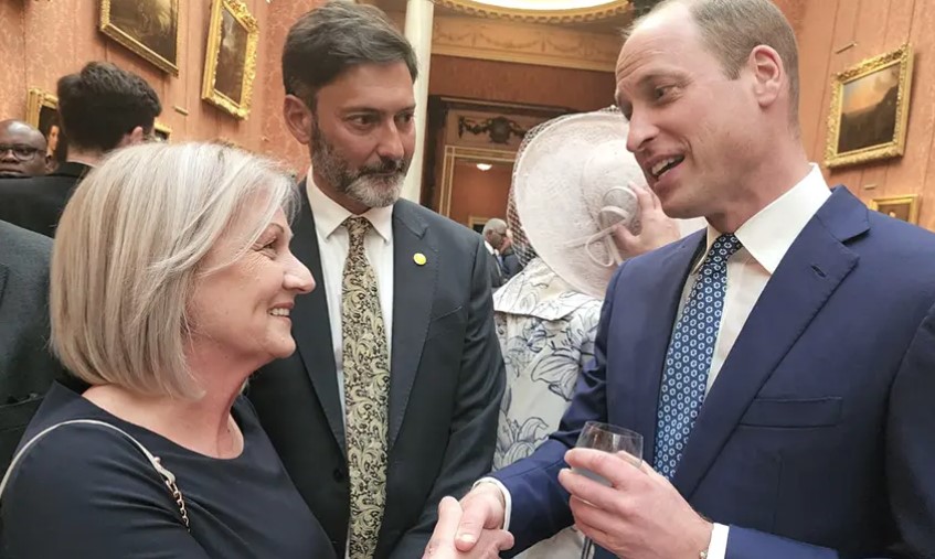 Borjana Krišto na kraljevskom prijemu u Londonu (FOTO)
