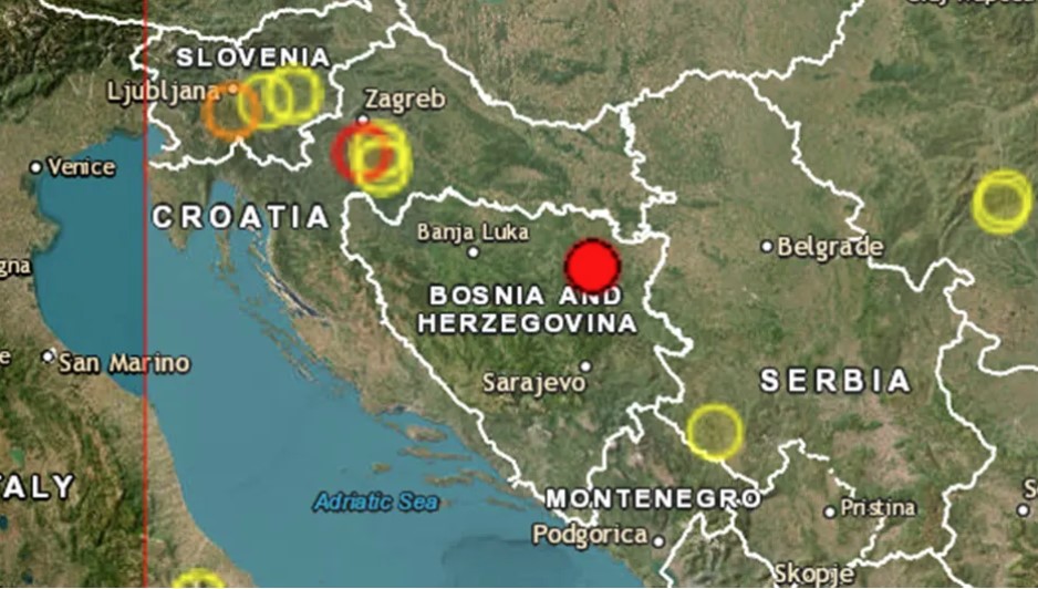 ZEMLJOTRES U BIH Zatreslo je jako, baš se ljuljalo