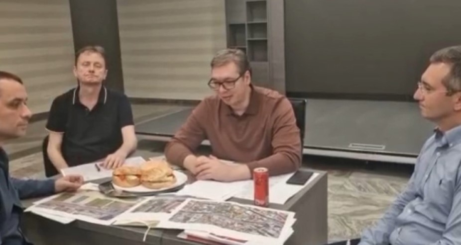 Oglasio se Vučić o posljednjim priprema za veliki skup u Beogradu (VIDEO)
