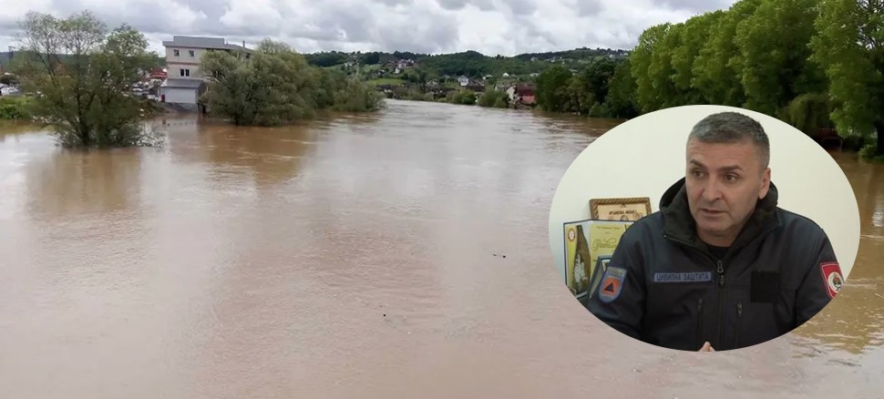 SVE SLUŽBE NA TERENU Oglasio se Novitović: Una i Sana zaplavile stambene objekte