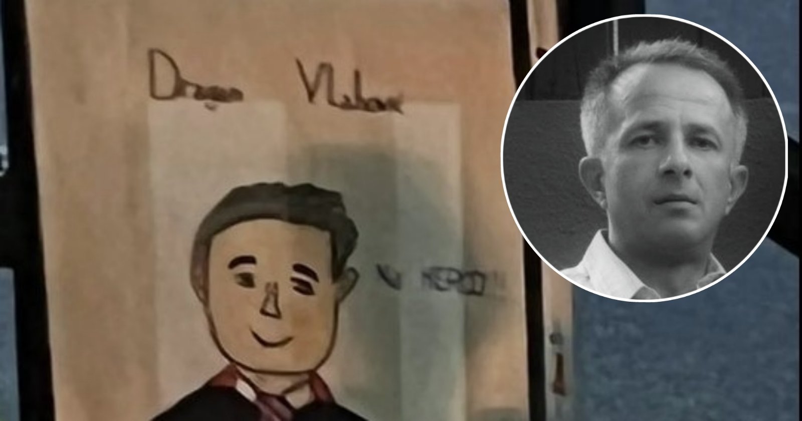 NJIHOV HEROJ SA PLAŠTOM Djeca se na srceparajući način opraštaju od ubijenog čuvara Dragana (FOTO)