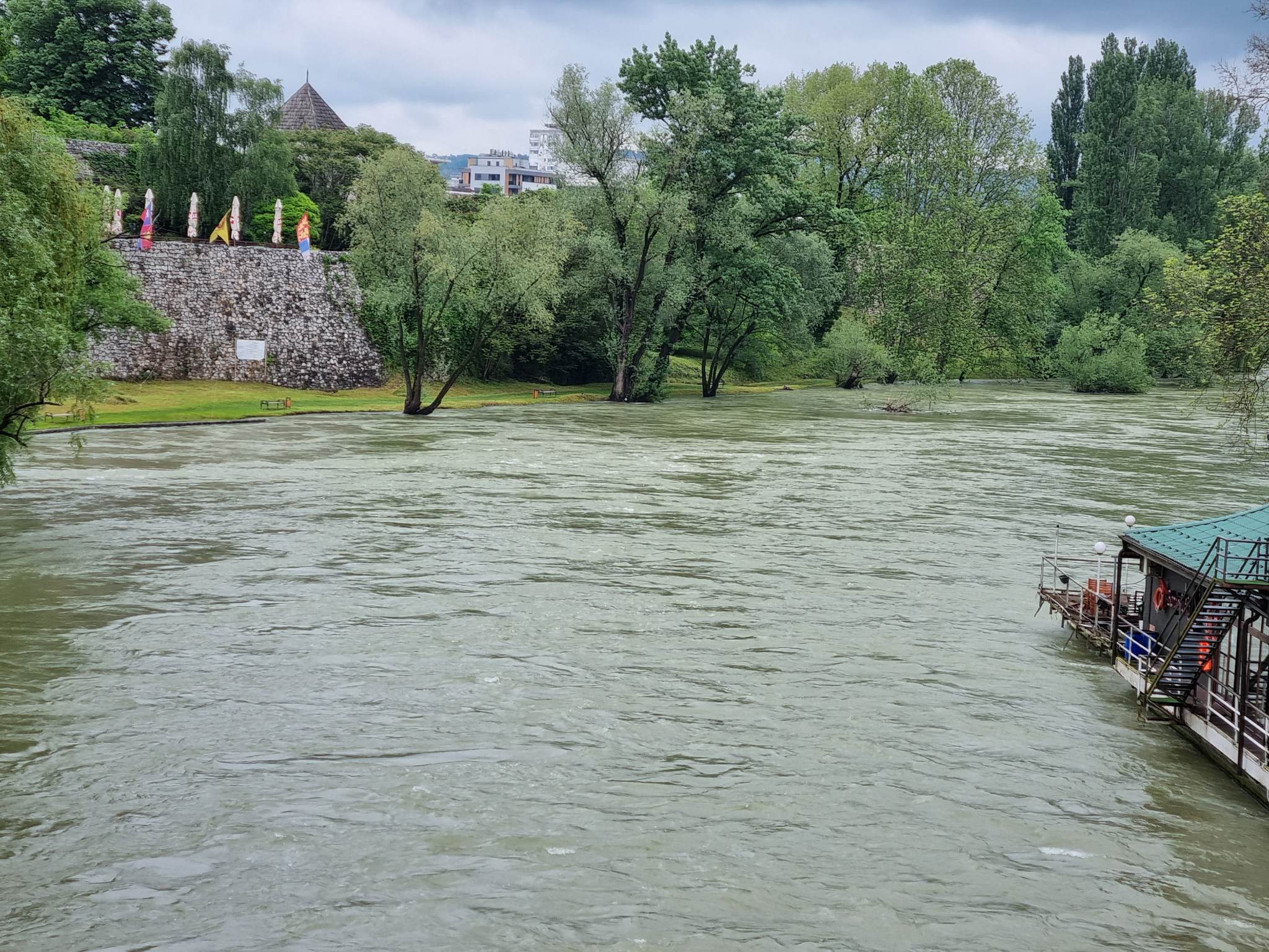 BANJALUČANI MOGU DA ODAHNU Vrbas u opadanju