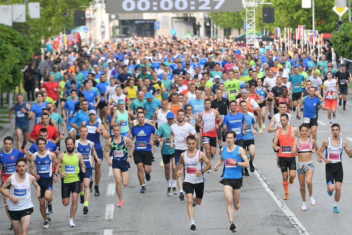 U Banjaluci u subotu i nedjelju obustava saobraćaja zbog polumaratona