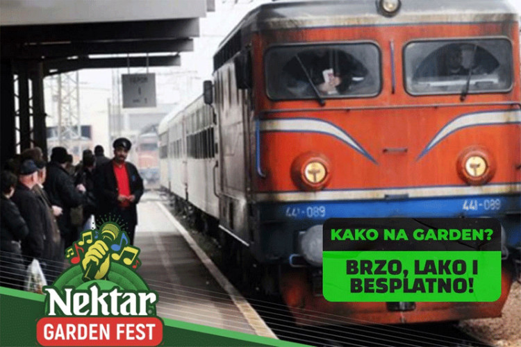 NEZABORAVAN PROVOD ZA SVE GENERACIJE Na “Nektar Garden Fest” i ovog ljeta besplatno vozom