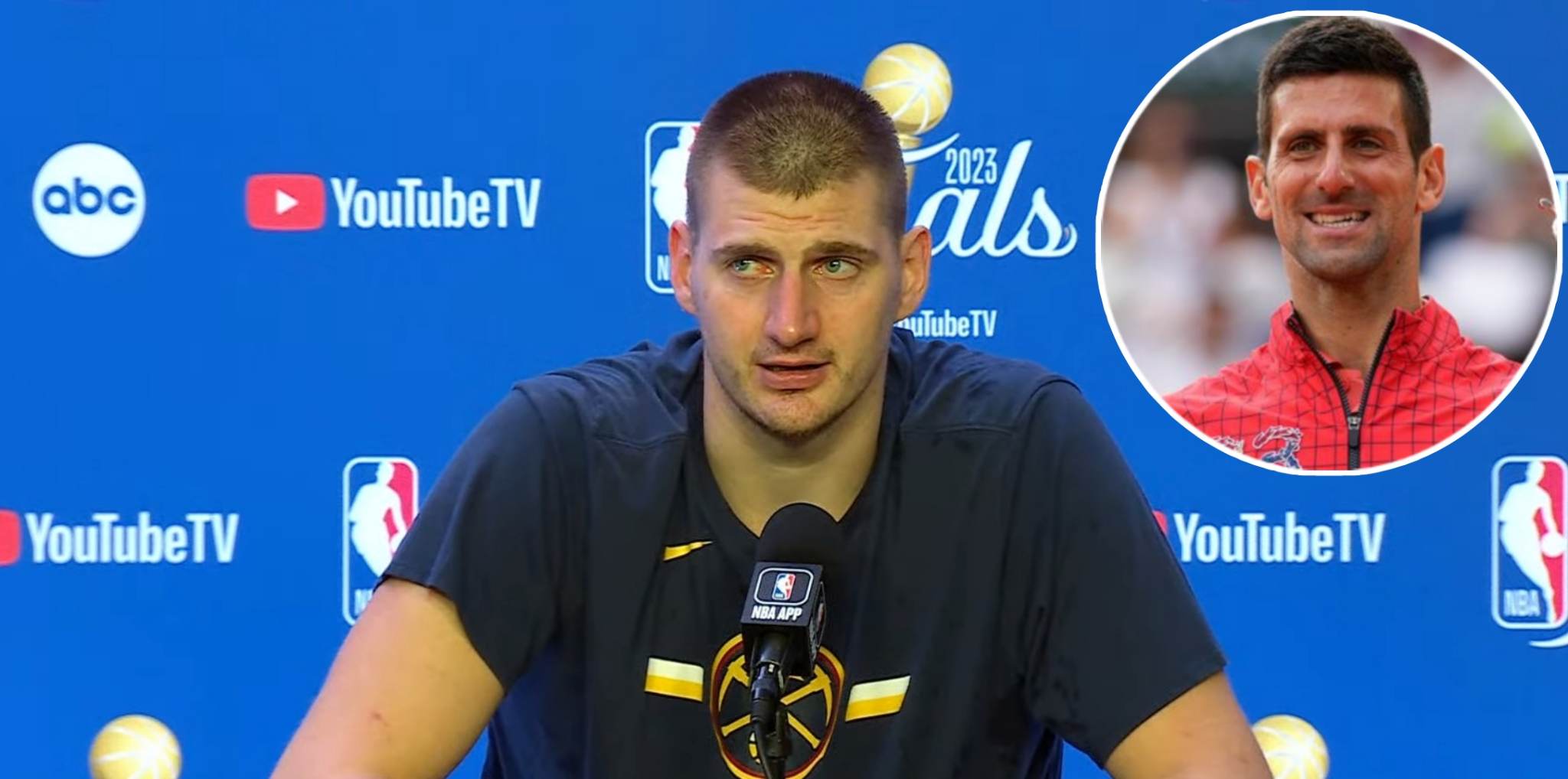 Jokić izvadio telefon usred konferencije, a razlog je Novak Đoković (VIDEO)